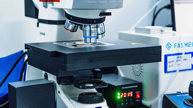 Metallographic testing